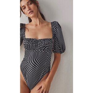 For Love & Lemons X Free People Dany Bodysuit NWT Small